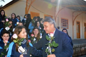 O vice-prefeito municipal, João Pedro Nunes, esteve entre os presenteados